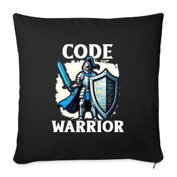 Ethical Hacking Analyst Ethical Cyber Security - Sofa pillowcase 17,3'' x 17,3'' (45 x 45 cm) - black - Front