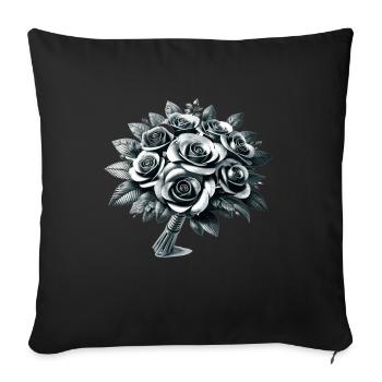 Blacksmith Metalworker Bladesmith Metal - Sofa pillowcase 17,3'' x 17,3'' (45 x 45 cm) - black - Front