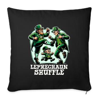 Irish Dancing Ireland Outfit Irish Music - Sofa pillowcase 17,3'' x 17,3'' (45 x 45 cm) - black - Front