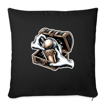 Hip Replacement Surgery Hip Surgery Post-op - Sofa pillowcase 17,3'' x 17,3'' (45 x 45 cm) - black - Front
