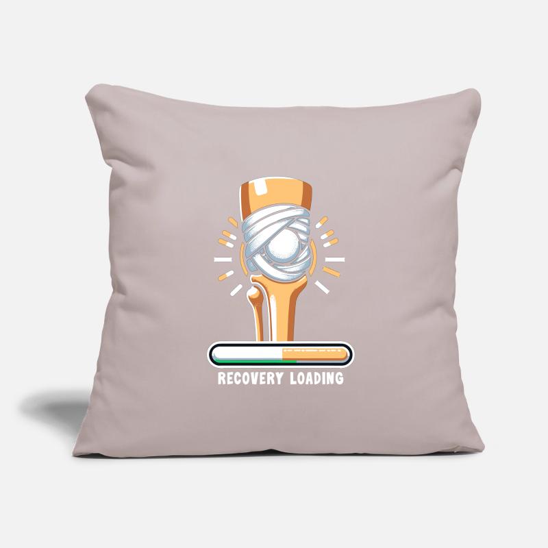 Hip Replacement Surgery Hip Surgery Post-op Sofa pillowcase 17,3'' x 17,3'' (45 x 45 cm)