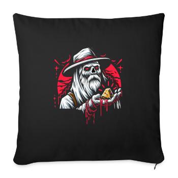 Cowboy Barn Bull Rider Rodeo Country Western - Sofa pillowcase 17,3'' x 17,3'' (45 x 45 cm) - black - Front