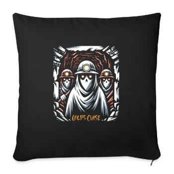 Cowboy Barn Bull Rider Rodeo Country Western - Sofa pillowcase 17,3'' x 17,3'' (45 x 45 cm) - black - Front