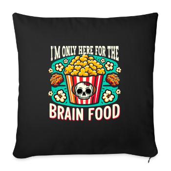 Horror Movie Fan Zombie Horror Classic - Sofa pillowcase 17,3'' x 17,3'' (45 x 45 cm) - black - Front