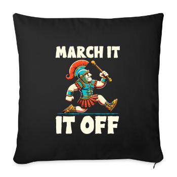 Julius Caesar Roman History Roman Empire - Sofa pillowcase 17,3'' x 17,3'' (45 x 45 cm) - black - Front