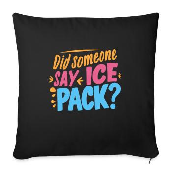 School Nurse Nursing Clinic Medical Stuff - Sofa pillowcase 17,3'' x 17,3'' (45 x 45 cm) - black - Front