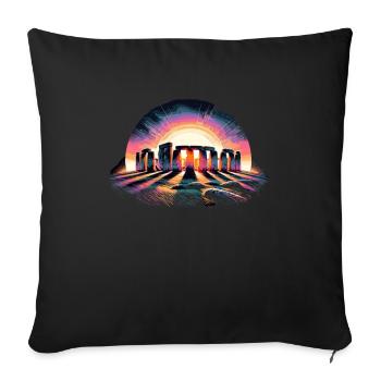 Ostara Eostre Equinox Witch Pagan Goddess Rituals - Sofa pillowcase 17,3'' x 17,3'' (45 x 45 cm) - black - Front