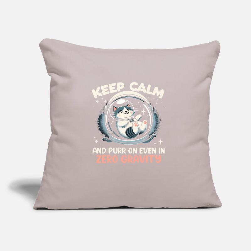 Cat, Astronaut, Astronomy, Outer Solar System Sofa pillowcase 17,3'' x 17,3'' (45 x 45 cm)