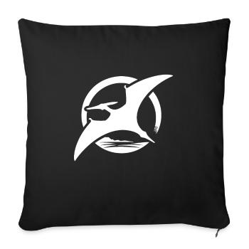 Chasseur de fossiles, Chasseur de fossiles, Paléontologue - Housse de coussin décorative 45 x 45 cm - noir - Devant