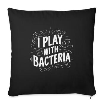 Microbiologist Microbiology Lab Staph Biology - Sofakissenbezug 45 x 45 cm - Schwarz - Vorne