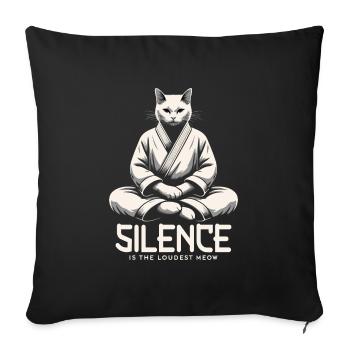 Kung Fu Kung Fu Chinois Kung Fu Asiatique - Housse de coussin décorative 45 x 45 cm - noir - Devant