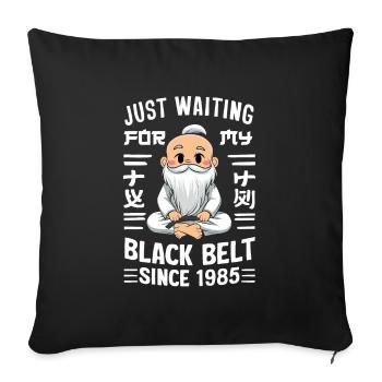 Kung Fu Chinesisches Kung Fu Asiatisches Kung Fu - Sofakissenbezug 45 x 45 cm - Schwarz - Vorne