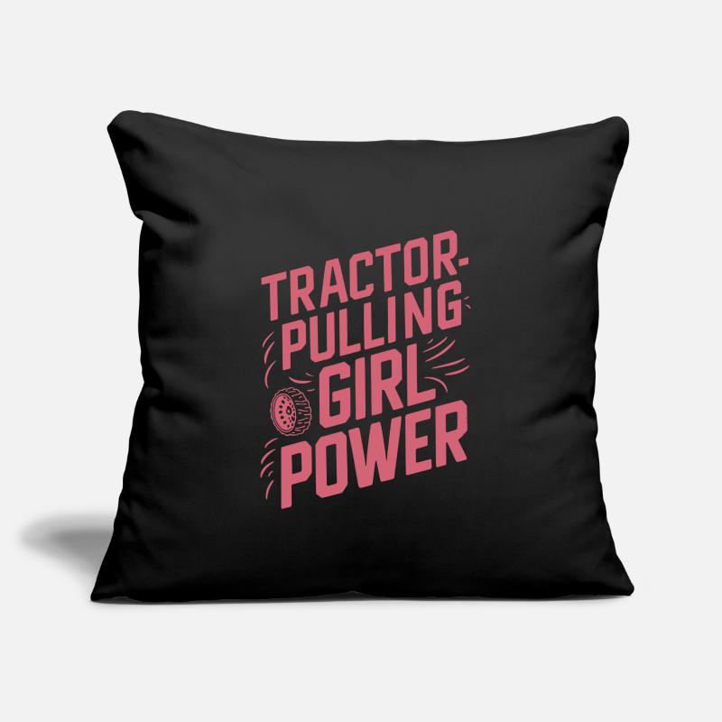 Tractor Pulling Tractor Pulling Tractor Power Farm Sofa pillowcase 17,3'' x 17,3'' (45 x 45 cm)