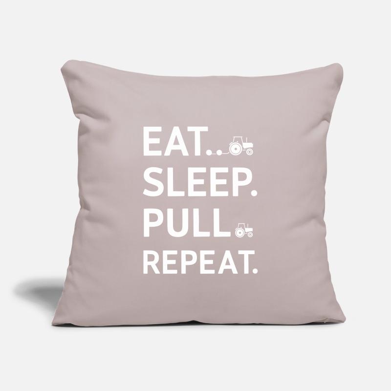 Tractor Pulling Tractor Pulling Tractor Power Farm Sofa pillowcase 17,3'' x 17,3'' (45 x 45 cm)