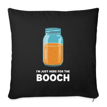 Vorteile Von Kombucha Für Brewer Maker Tea Lover - Sofakissenbezug 45 x 45 cm - Schwarz - Vorne