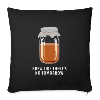 Vorteile Von Kombucha Für Brewer Maker Tea Lover - Sofakissenbezug 45 x 45 cm - Schwarz - Vorne