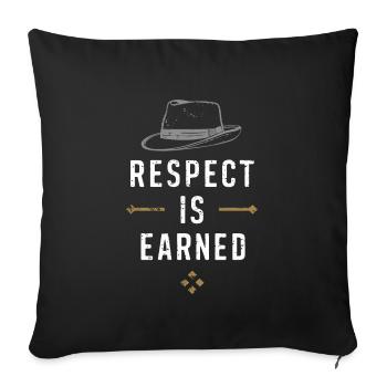 Mafia Lifestyle Crime Mobster Gangster Style - Sofakissenbezug 45 x 45 cm - Schwarz - Vorne