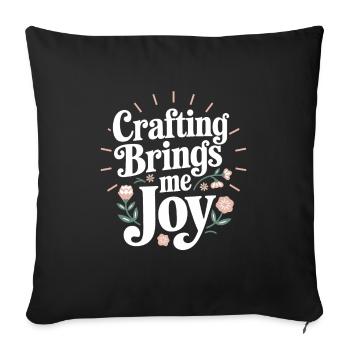 Cardmaker Scrapbooking Card Making Sets For - Sofa pillowcase 17,3'' x 17,3'' (45 x 45 cm) - black - Front
