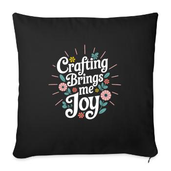 Cardmaker Scrapbooking Card Making Sets For - Sofa pillowcase 17,3'' x 17,3'' (45 x 45 cm) - black - Front