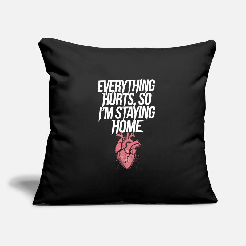 Introversion Alternative style Emotional Sofa pillowcase 17,3'' x 17,3'' (45 x 45 cm)