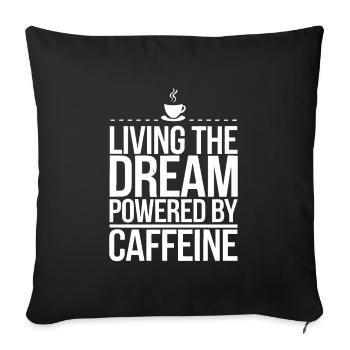 Entrepreneurial Hustle and Workaholic in Business - Sofa pillowcase 17,3'' x 17,3'' (45 x 45 cm) - black - Front