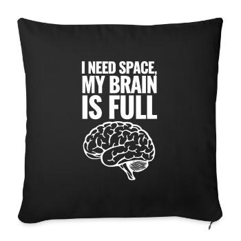 Understanding Psychology Mind and Behavior - Sofakissenbezug 45 x 45 cm - Schwarz - Vorne