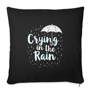Emo Vibes and Emotional Punk Aesthetic for the - Sofa pillowcase 17,3'' x 17,3'' (45 x 45 cm) - black - Front