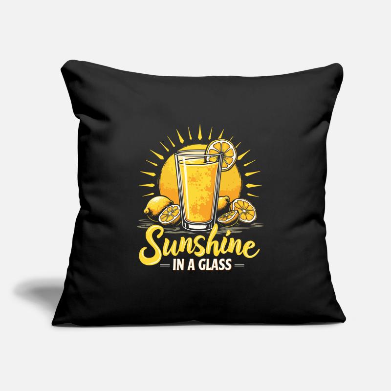 Refreshing Lemonade Vibes: Perfect for Lemonade Sofa pillowcase 17,3'' x 17,3'' (45 x 45 cm)