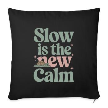 Soins des tortues pour les propriétaires de - Housse de coussin décorative 45 x 45 cm - noir - Devant