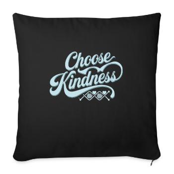 Intelligence émotionnelle Empathie Défenseur de la pleine conscience - Housse de coussin décorative 45 x 45 cm - noir - Devant