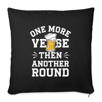 Marins Chant Chantant Aventures sur le navire - Housse de coussin décorative 45 x 45 cm - noir - Devant