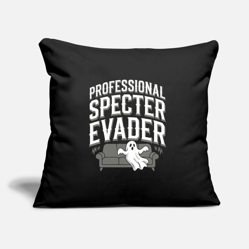Paranormal Comedy Funny Ghost Humor Lighthearted Sofa pillowcase 17,3'' x 17,3'' (45 x 45 cm)