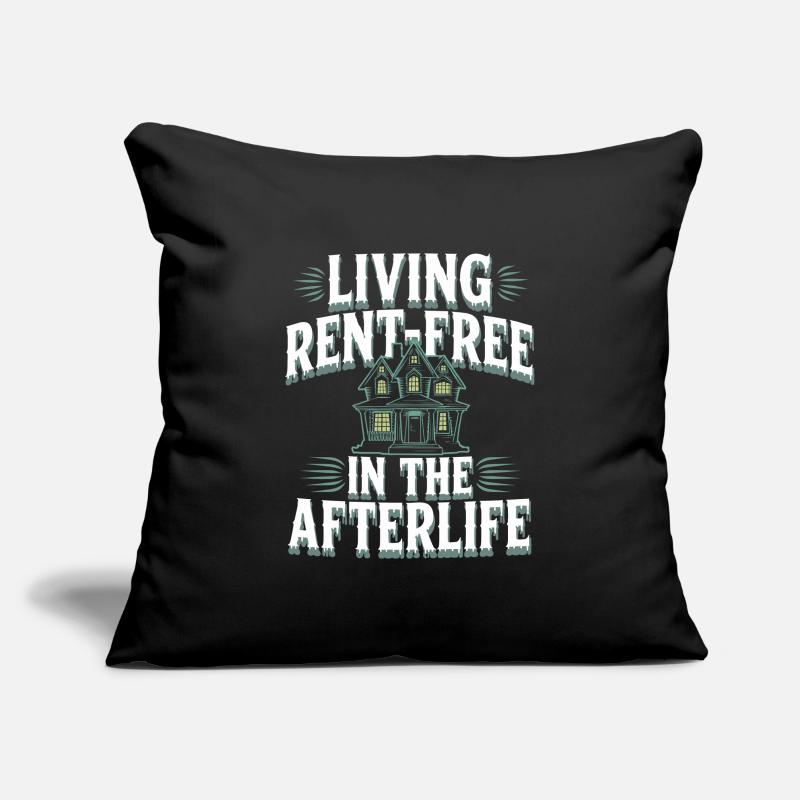 Paranormal Comedy Funny Ghost Humor Lighthearted Sofa pillowcase 17,3'' x 17,3'' (45 x 45 cm)