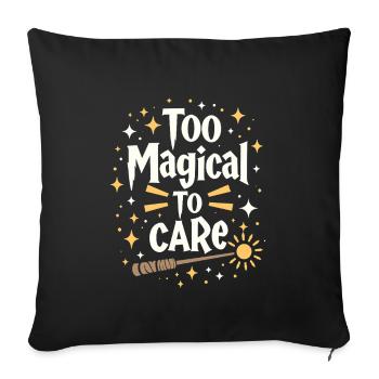 I'm pretty sure I'll have a - Sofa pillowcase 17,3'' x 17,3'' (45 x 45 cm) - black - Front