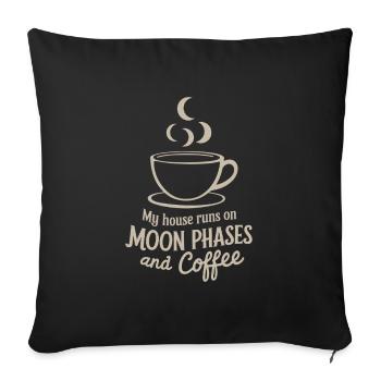 Witchy Home Decorators Mystical Interiors - Sofa pillowcase 17,3'' x 17,3'' (45 x 45 cm) - black - Front