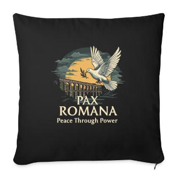 History buffs Ancient Rome enthusiasts - Sofa pillowcase 17,3'' x 17,3'' (45 x 45 cm) - black - Front