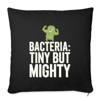 Microscope Enthusiast Lab Technician Science - Sofa pillowcase 17,3'' x 17,3'' (45 x 45 cm) - black - Front