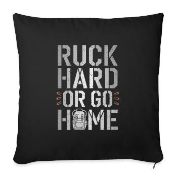 Forme physique fonctionnelle Force tactique Militaire - Housse de coussin décorative 45 x 45 cm - noir - Devant