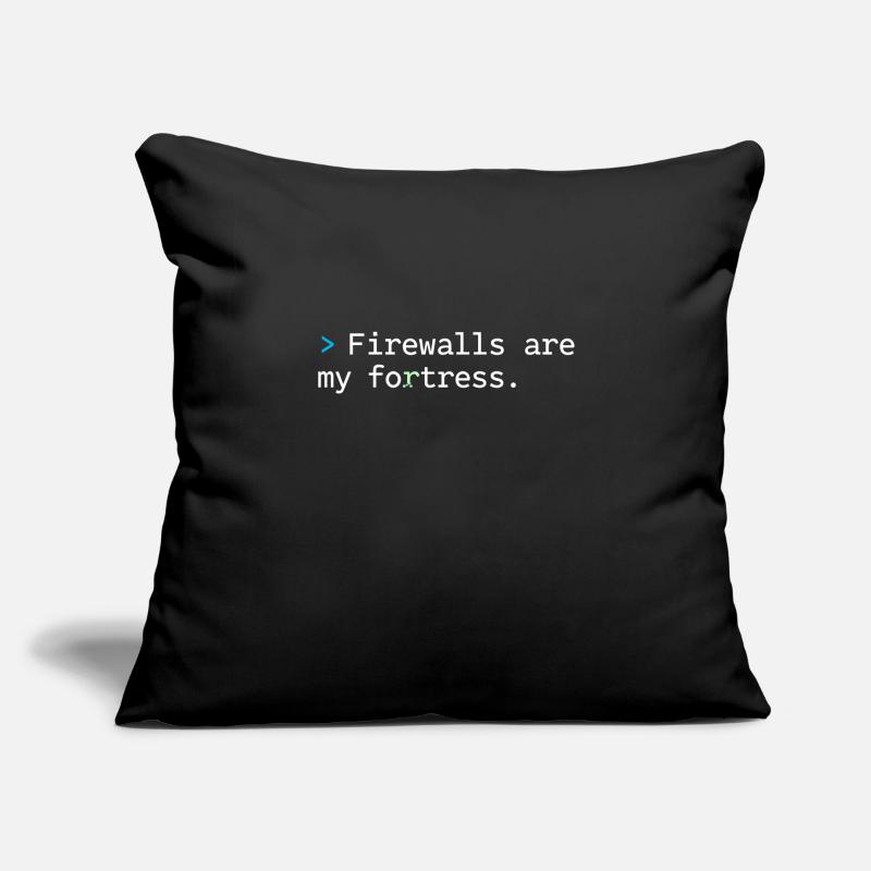 Cybersécurité Info Sec White Hat Hacker Éthique Housse de coussin décorative 45 x 45 cm