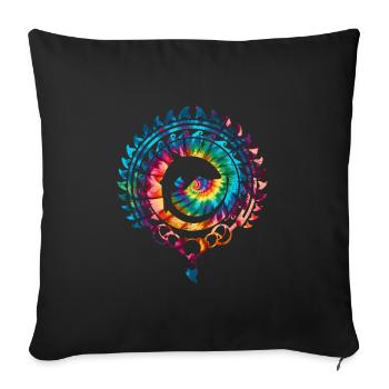 Thresher Shark Thresher Shark - Sofa pillowcase 17,3'' x 17,3'' (45 x 45 cm) - black - Front