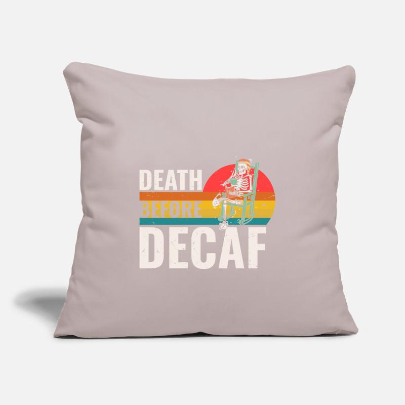 Décès devant la DDC Housse de coussin décorative 45 x 45 cm