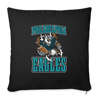 It's a Philly thing - Sofa pillowcase 17,3'' x 17,3'' (45 x 45 cm) - black - Front