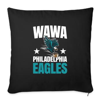 It's a Philly thing - Sofa pillowcase 17,3'' x 17,3'' (45 x 45 cm) - black - Front