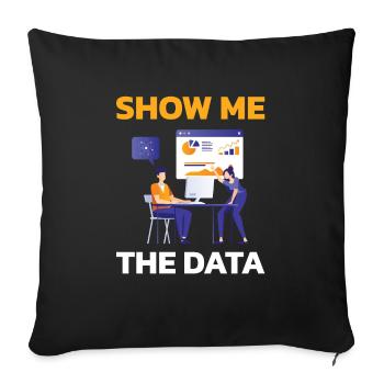 Show me the data for all computer fans - Sofa pillowcase 17,3'' x 17,3'' (45 x 45 cm) - black - Front