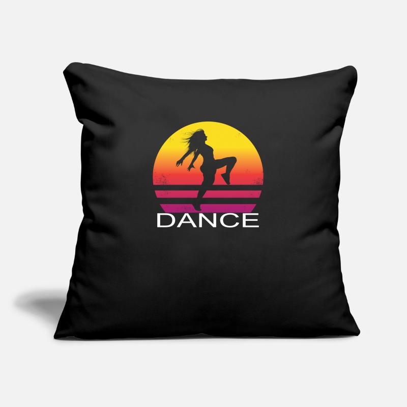 Vintage Dancing Dance School Gift Sofa pillowcase 17,3'' x 17,3'' (45 x 45 cm)