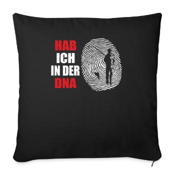 Angler Gift Idea Hobby Fishing - Housse de coussin décorative 45 x 45 cm - noir - Devant