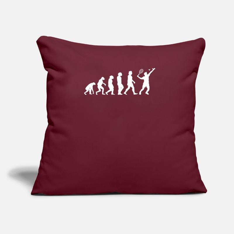 Badminton Player Gift Idea Design Sofa pillowcase 17,3'' x 17,3'' (45 x 45 cm)