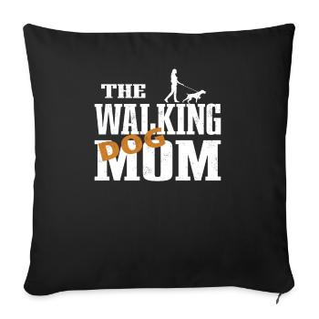 Dogs German Wirehaired Dog Owners - Sofa pillowcase 17,3'' x 17,3'' (45 x 45 cm) - black - Front