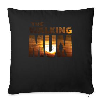 Dog Bulldog Dog Owner Gechenkidee - Sofa pillowcase 17,3'' x 17,3'' (45 x 45 cm) - black - Front