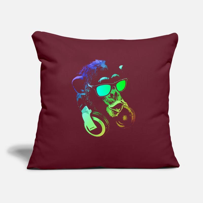 Monkey DJ Sofa pillowcase 17,3'' x 17,3'' (45 x 45 cm)